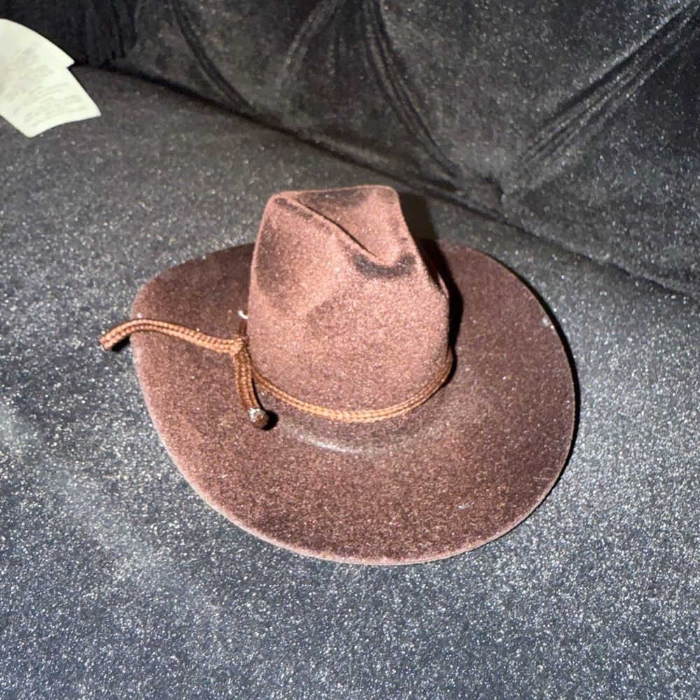 Labubu cowboy hat  Brown